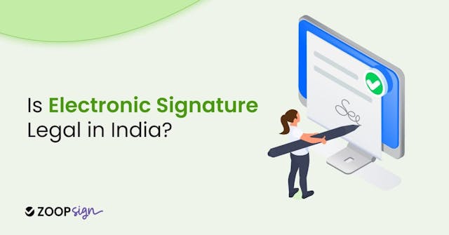 Is Electronic Signature Legal in India?
