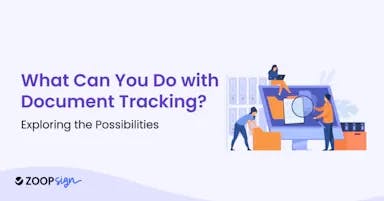 What Can You Do with Document Tracking Exploring the Possibilities